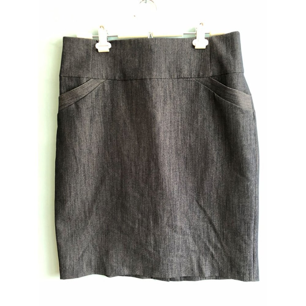 Calvin Klein chambray pencil skirt